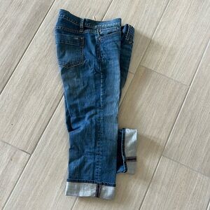 Limited edition 1969 size 8 gap jeans; cropped or ankle
